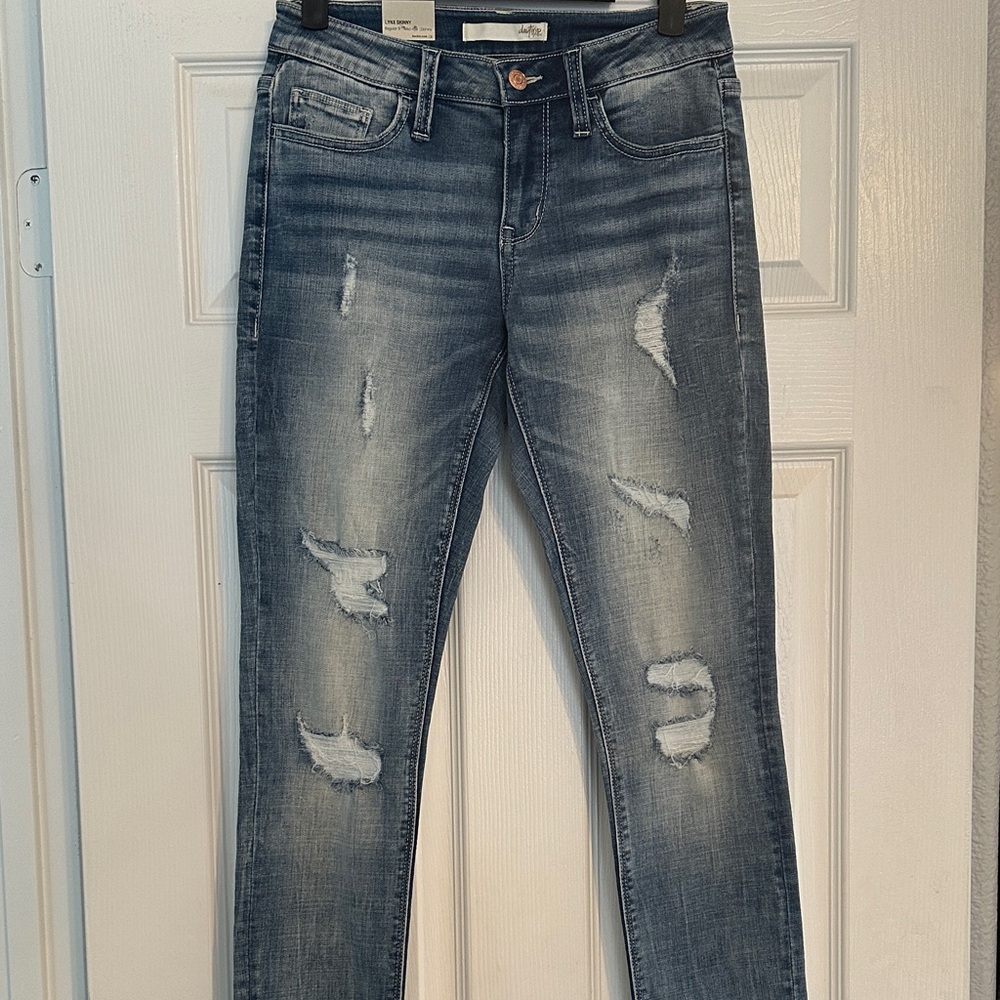 Brand new with tags Distressed Blue Jeans